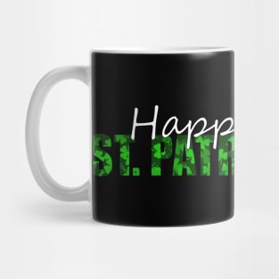 Happy St. Patricks Day Shamrock Camouflage Mug